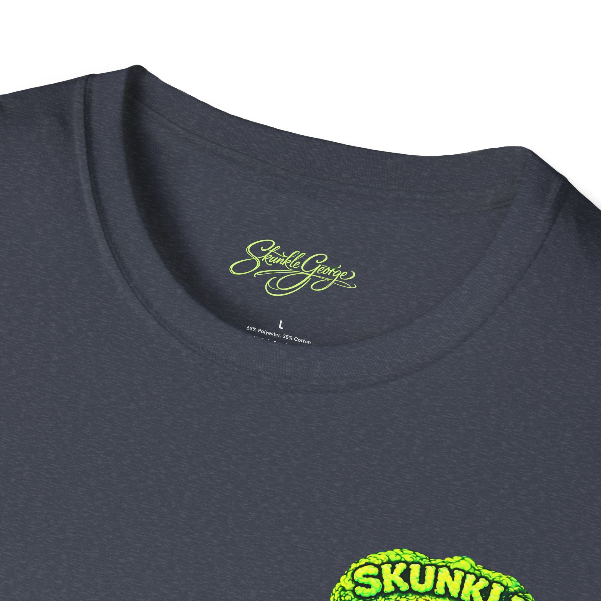 Skunkle George Cinematic T-Shirt — "You're Gonna Need A Bigger Bag!!!" Retro Cinematic Graphic Tee