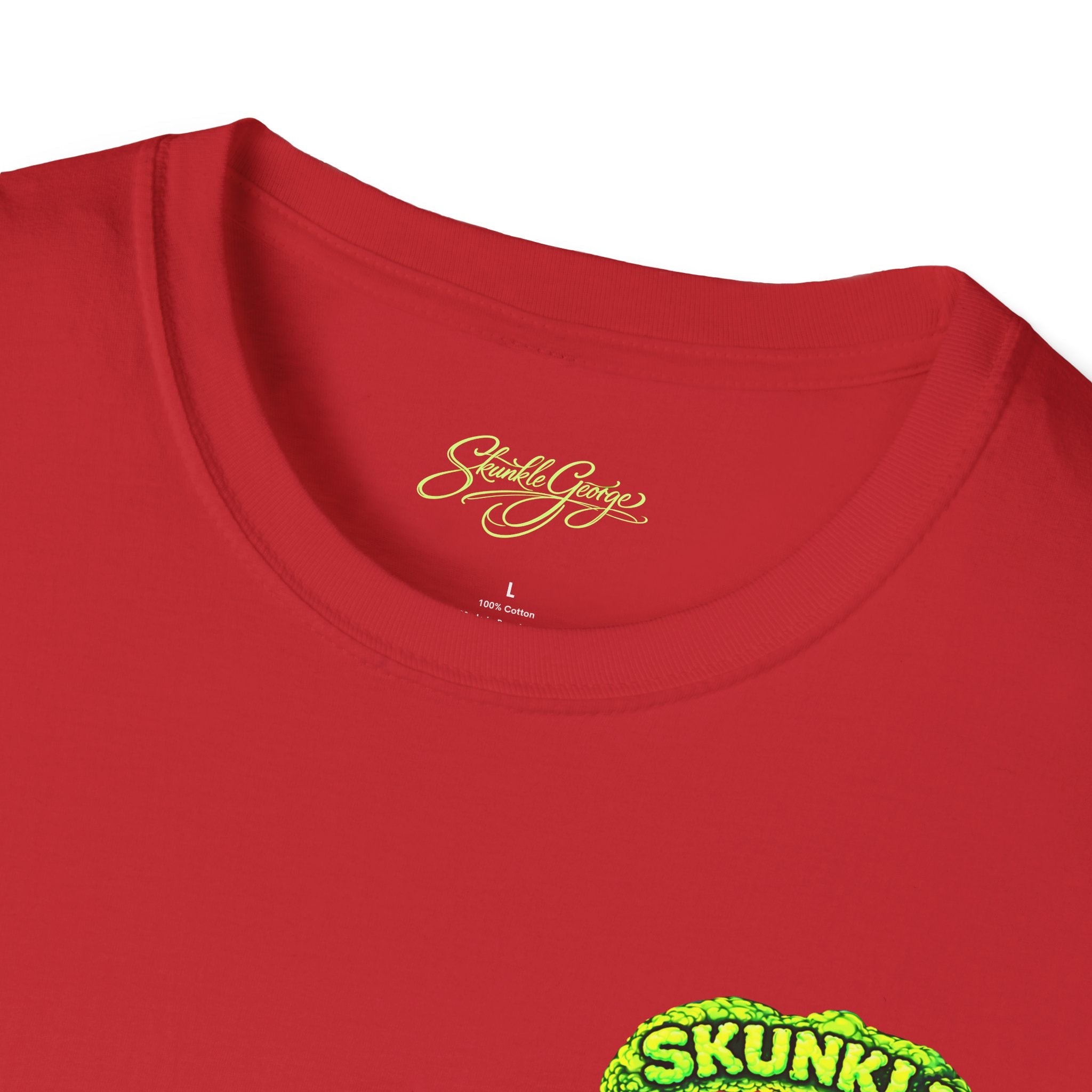 Skunkle George T-Shirt | Retro Cannabis Edibles Rocket Shirt