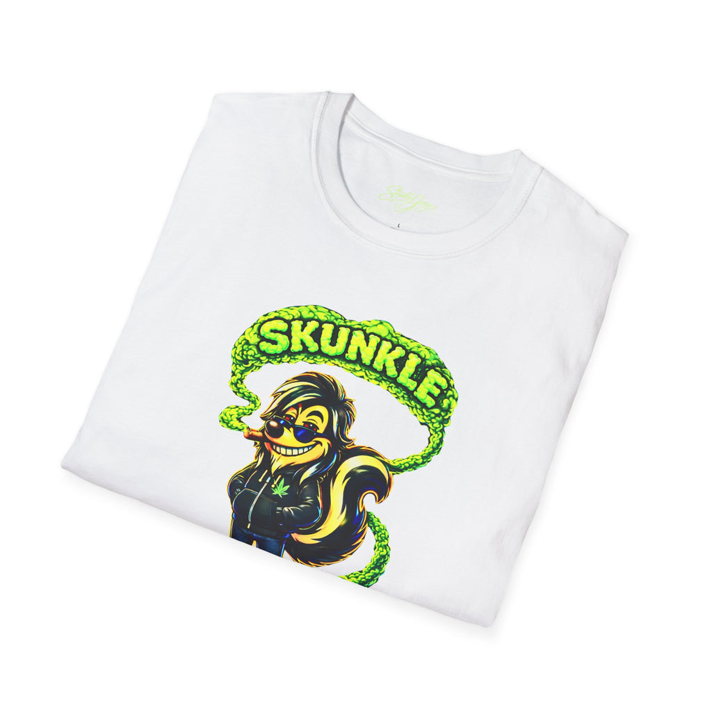 Skunkle George Skunk T-Shirt | Cannabis Canna-Us Graphic Tee