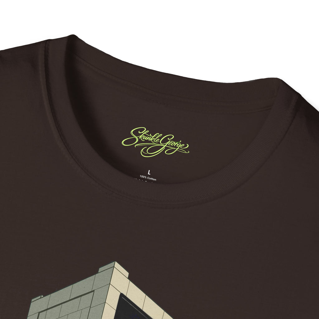 Skunkle George's Canna-Bin Graphic T-Shirt