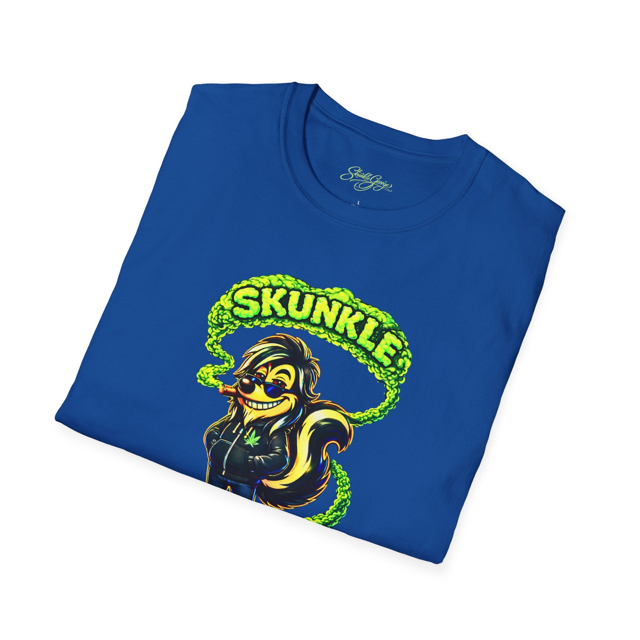 Skunkle George Skunk T-Shirt | Cannabis Canna-Us Graphic Tee