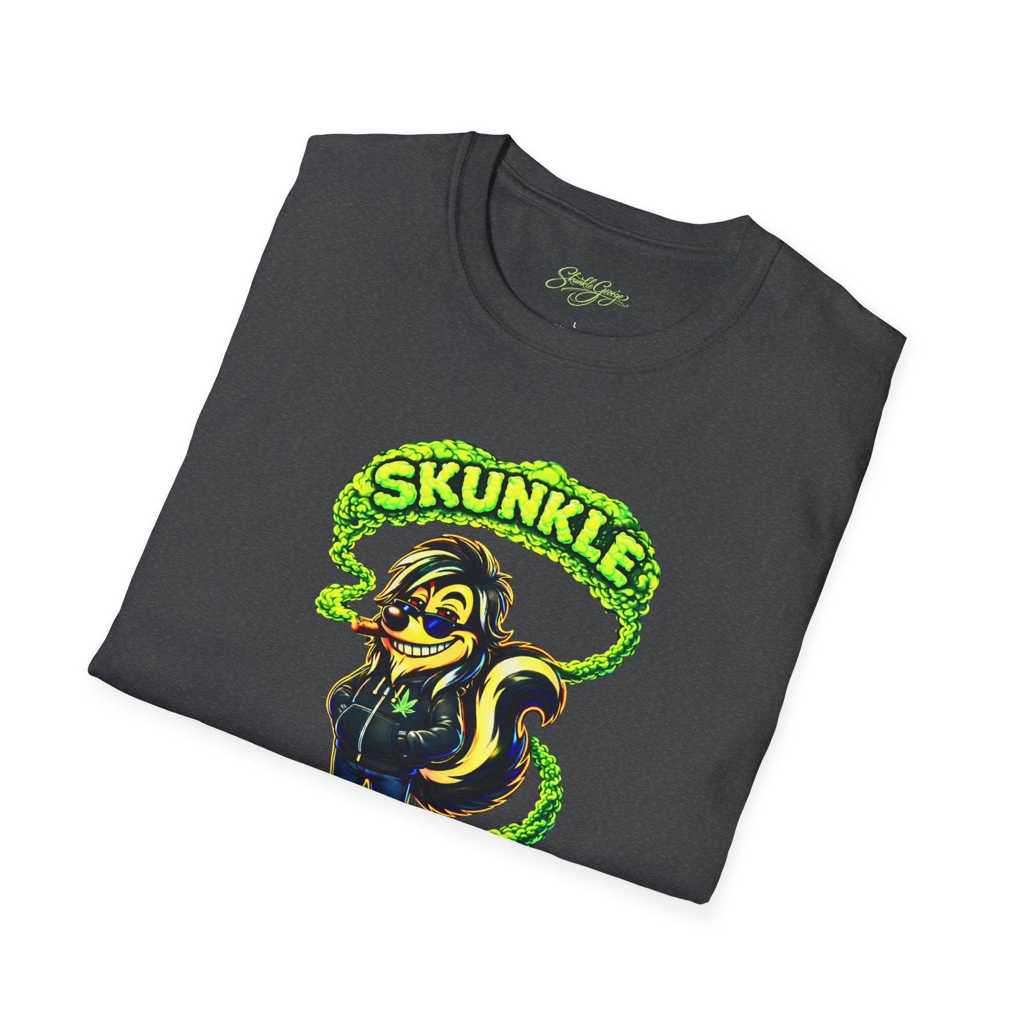 Skunkle George Skunk T-Shirt | Cannabis Canna-Us Graphic Tee