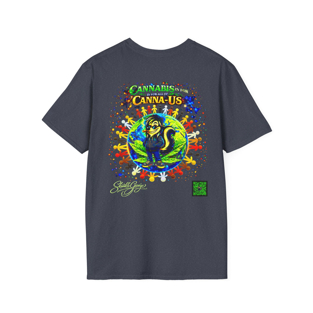 Skunkle George Skunk T-Shirt | Cannabis Canna-Us Graphic Tee