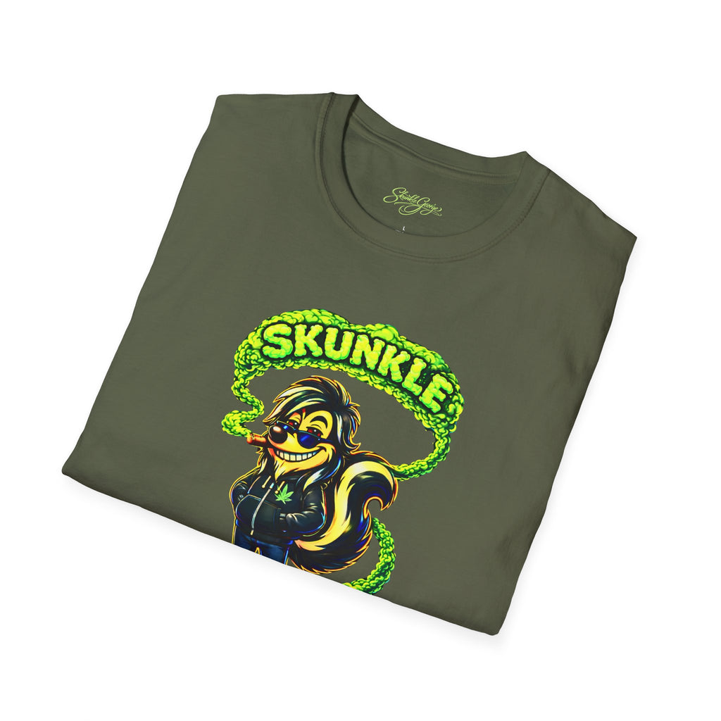 Skunkle George Skunk T-Shirt | Cannabis Canna-Us Graphic Tee