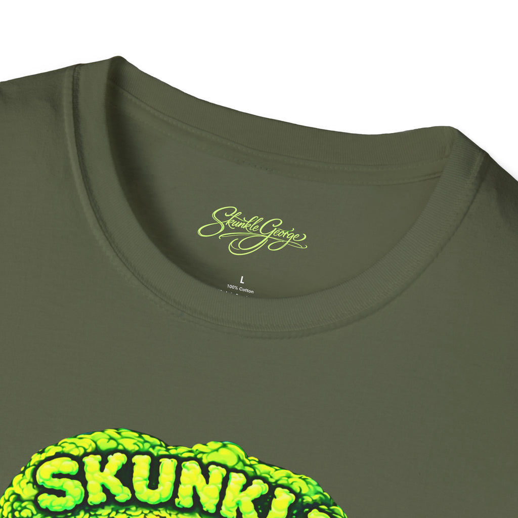 Skunkle George Skunk T-Shirt | Cannabis Canna-Us Graphic Tee