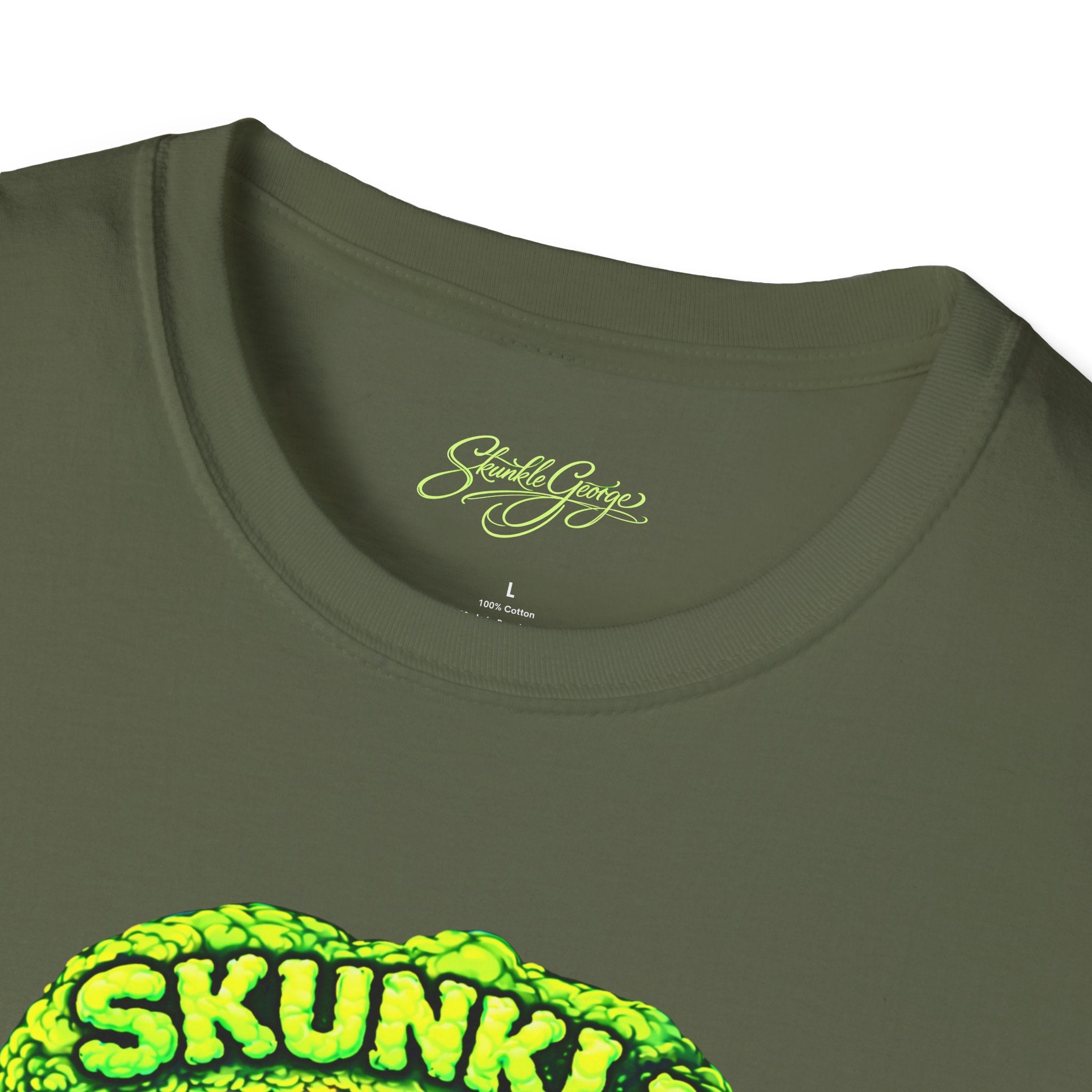 Skunkle George Skunk T-Shirt | Cannabis Canna-Us Graphic Tee