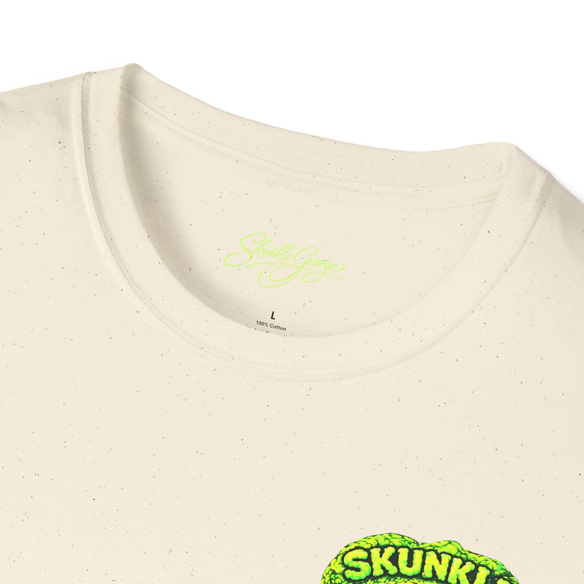 Skunkle George T-Shirt | Retro Cannabis Edibles Rocket Shirt
