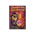 Gloss Poster — "Diamonds Are A Girl's Bestfriend" Retro Neon Art Print