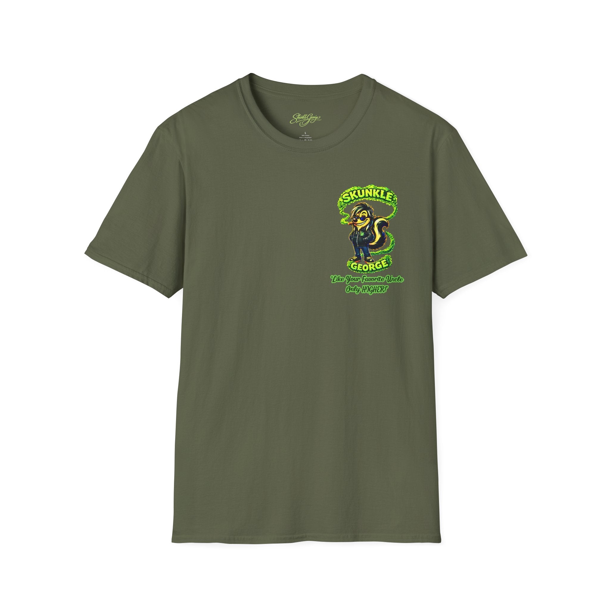 Buckle Up Space Cadets Skunk Graphic T-Shirt | Retro Space Poster Tee