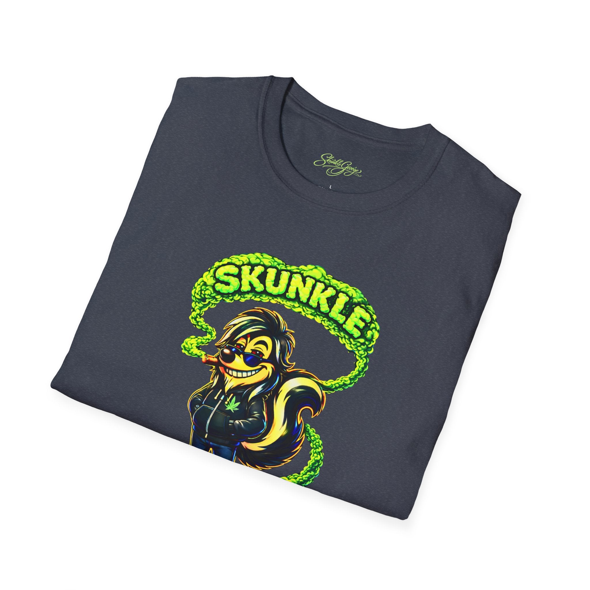 Skunkle George Skunk T-Shirt | Cannabis Canna-Us Graphic Tee