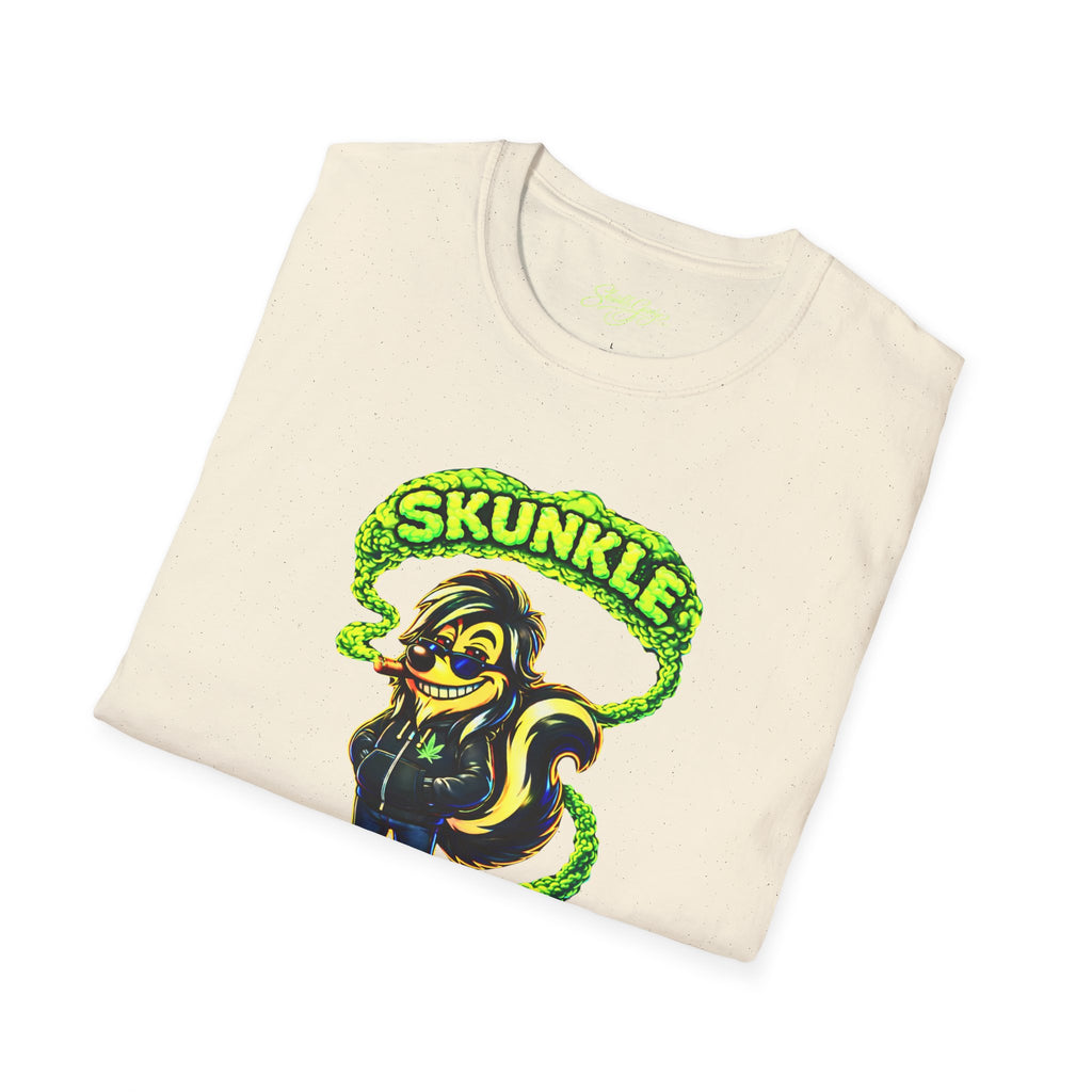 Skunkle George Skunk T-Shirt | Cannabis Canna-Us Graphic Tee