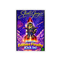 Gloss Poster — “Skunkle George: When the Edibles Finally Kick In!” Retro Rocket Art Print