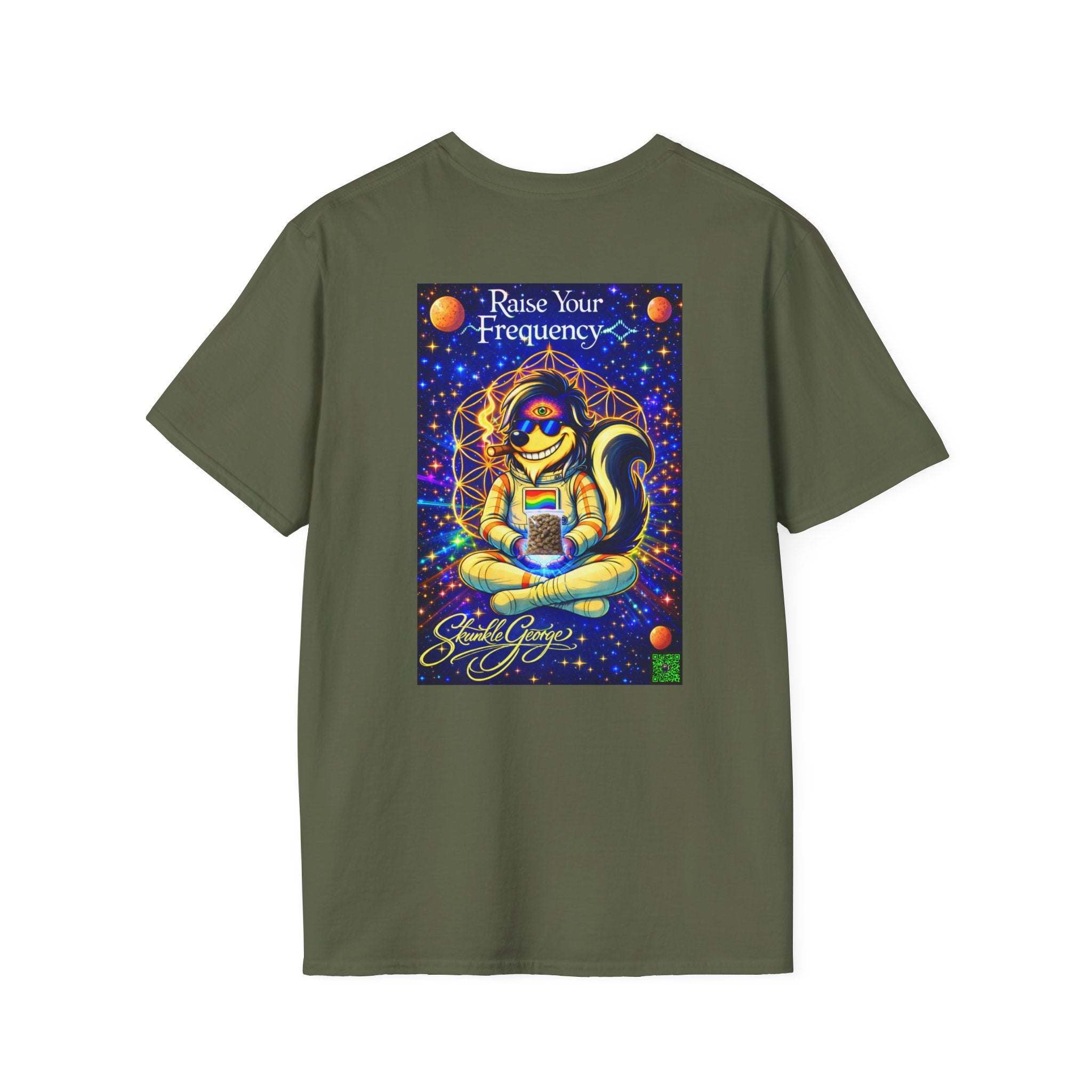 Skunkel George 'Raise Your Frequency' T-Shirt