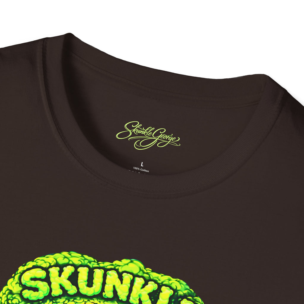 Skunkle George Skunk T-Shirt | Cannabis Canna-Us Graphic Tee