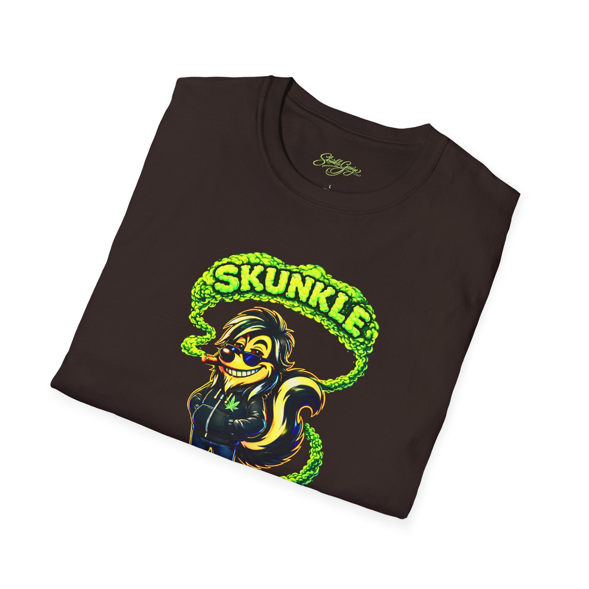 Skunkle George Skunk T-Shirt | Cannabis Canna-Us Graphic Tee
