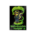 Poster — "Skunkle George" Funny Stoner Skunk Art Poster (Like Your Favorite Uncle Only Higher)