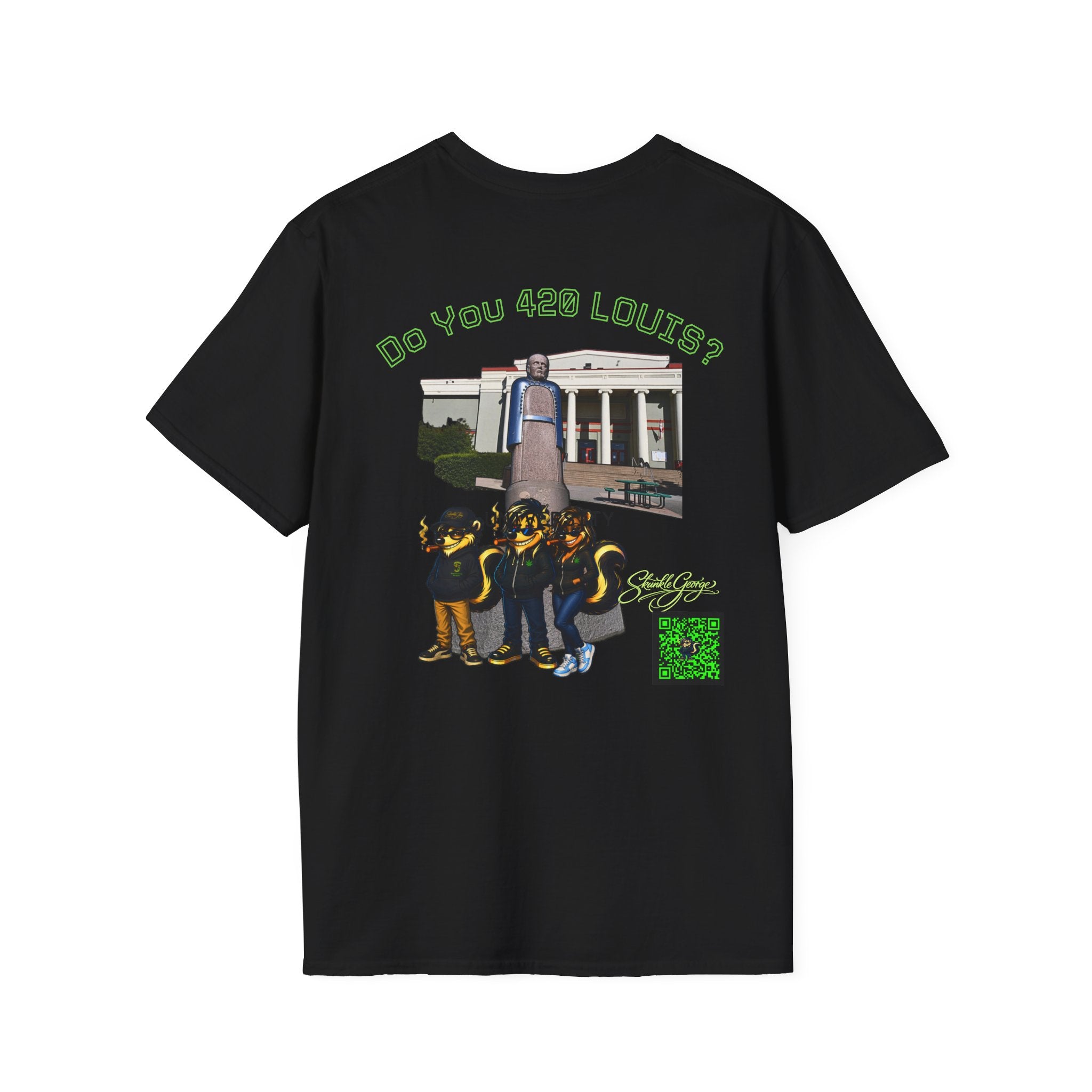 Cannabis Club T-Shirt – “Do You 420 Louie?” Graphic Tee