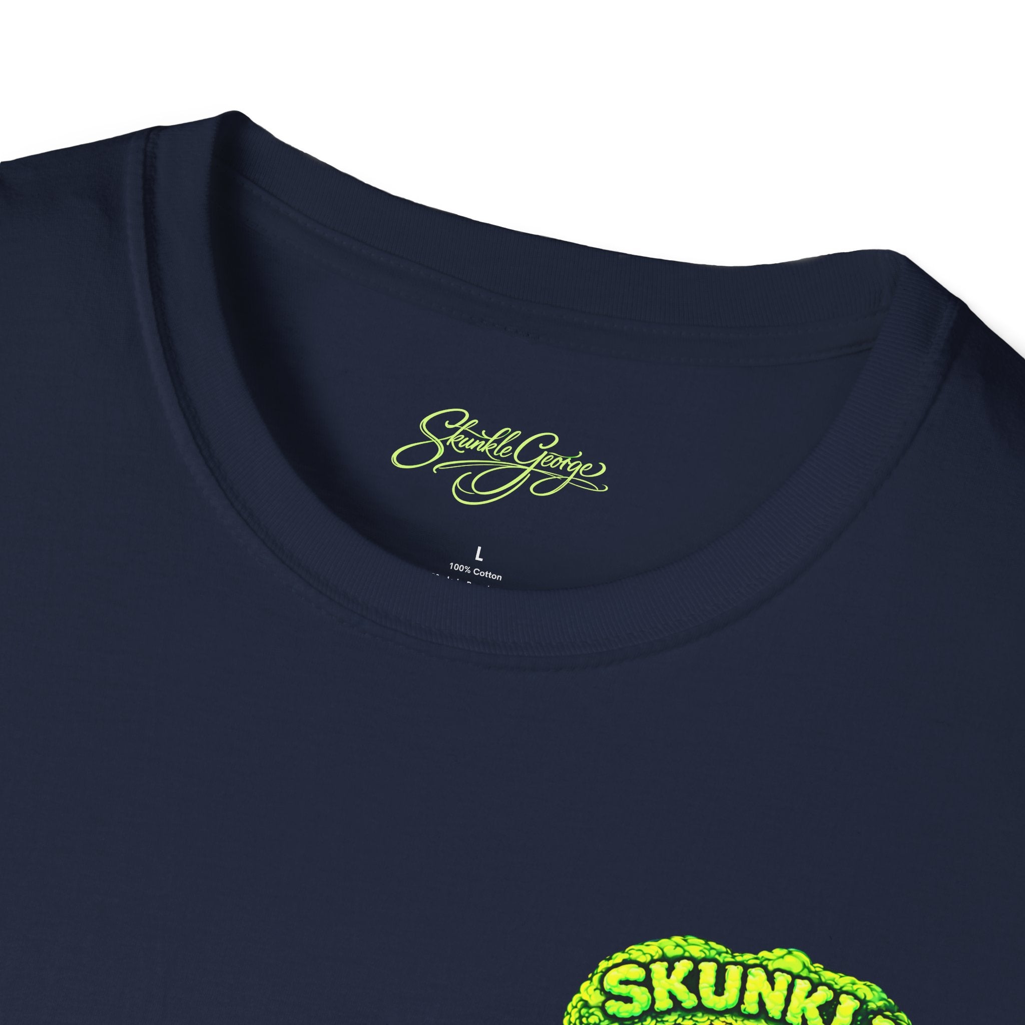 Skunkle George T-Shirt | Retro Cannabis Edibles Rocket Shirt