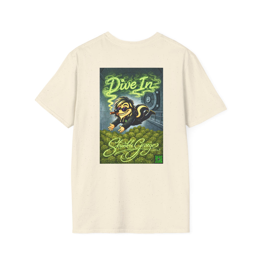 Skunkle George's Canna-Bin Graphic T-Shirt