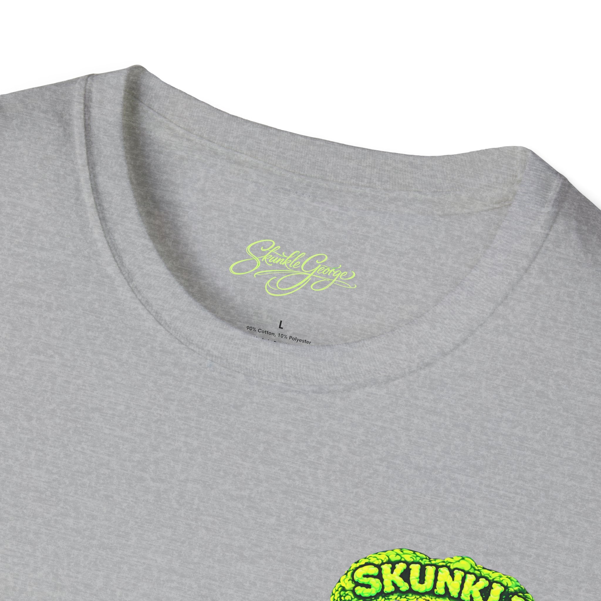 Skunkle George T-Shirt | Retro Cannabis Edibles Rocket Shirt